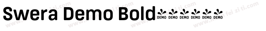 Swera Demo Bold字体转换